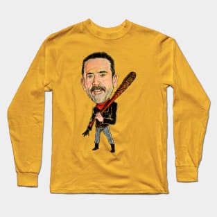 Chibi Negan Long Sleeve T-Shirt